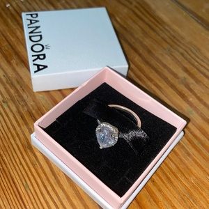 Pandora teardrop Ring